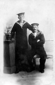 Donald Murray (22) and his son Murdo
